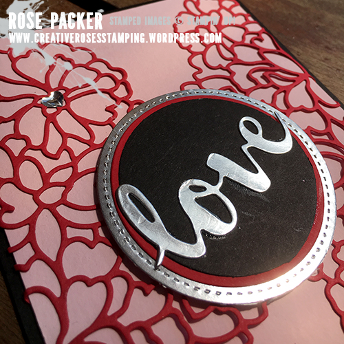 Rose Packer, Creative Roses, Stampin' Up! So Detailed thinlits
