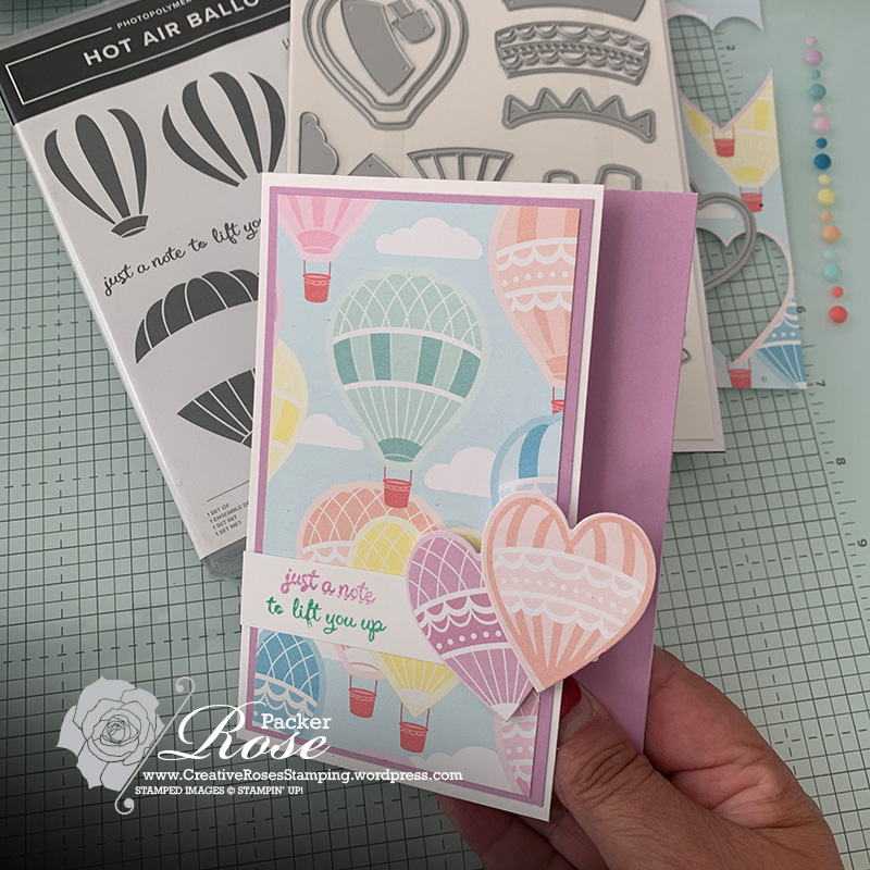 Rose Packer, Creative Roses, Stampin' Up, You Can Create It, January Pack ideas, Lighter Than Air
